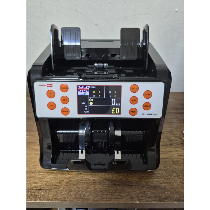 Denmark FULL SÜPER FEED 2025 Karışık Para Sayma Makinesi