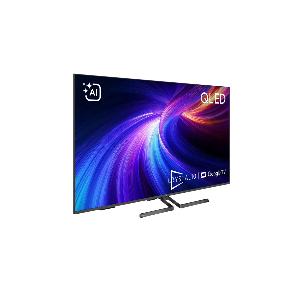 BEKO Crystal 10 AI QLED 144Hz VRR 55 4K UHD Google TV - B 1055 C AI Smart TV