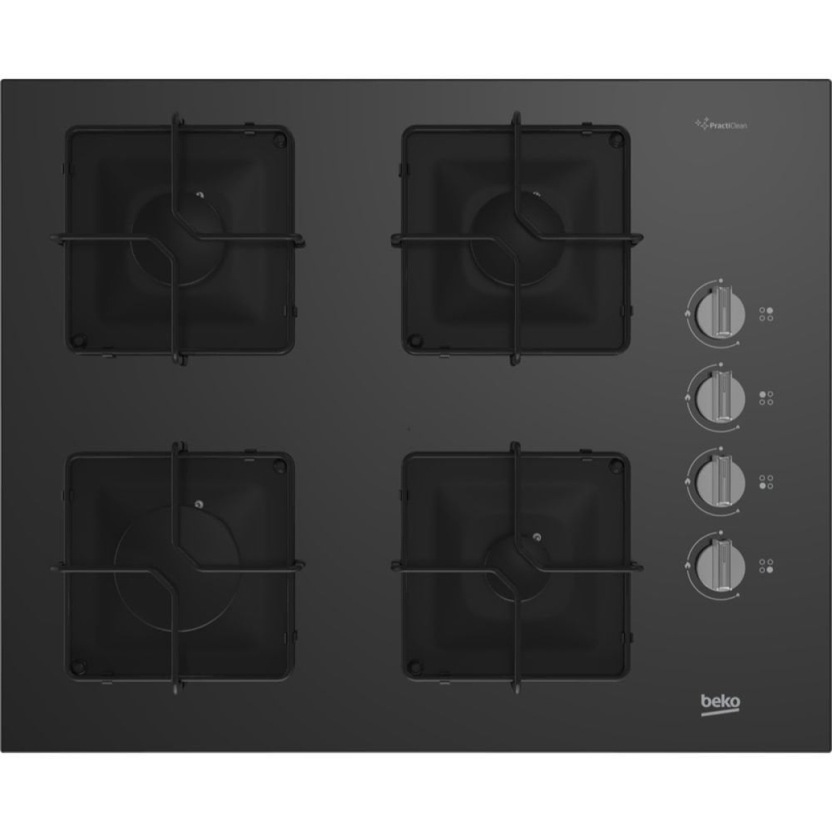 BEKO BOCD K 6510 ES Gazlı Cam Tablalı Ocak