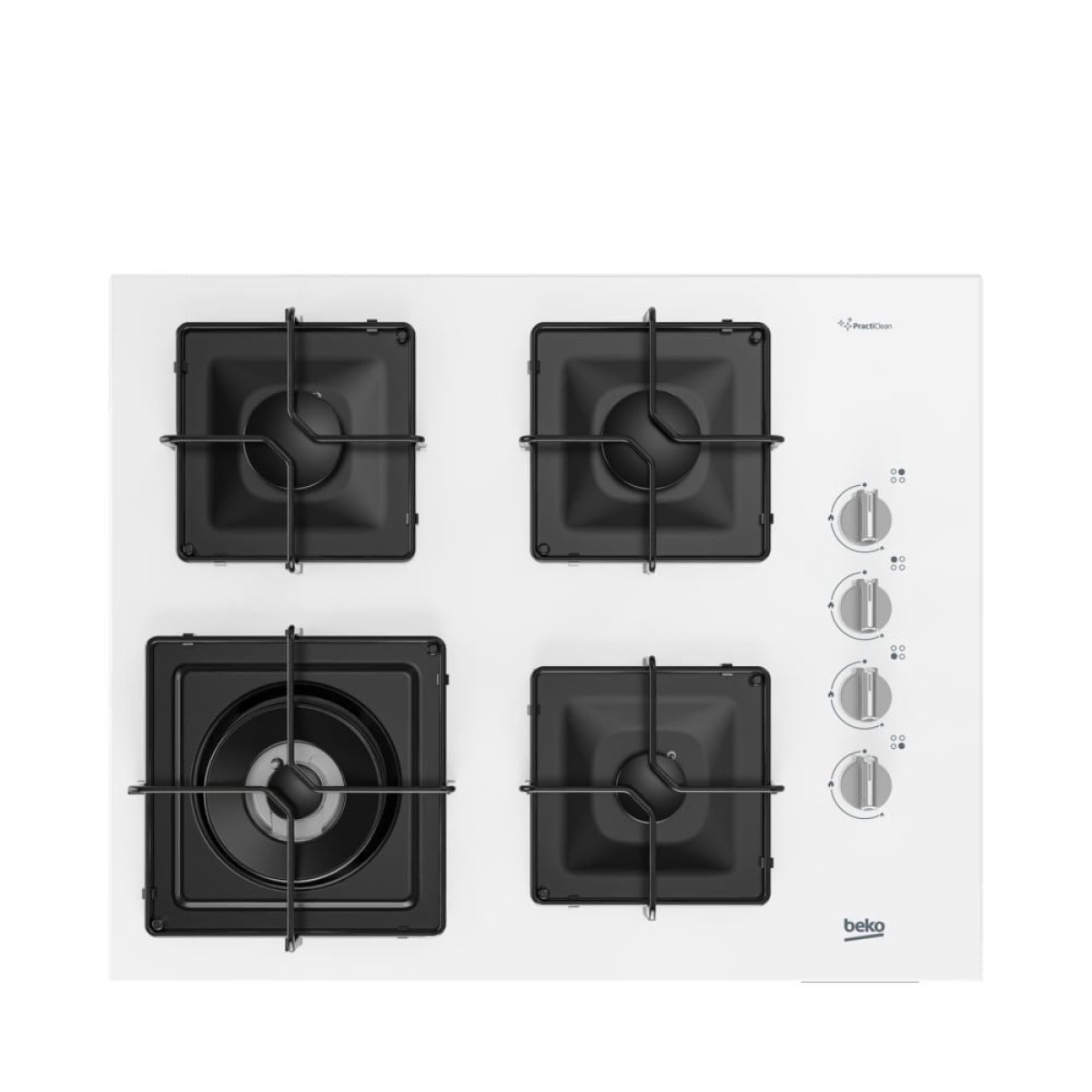 BEKO BOCD K 6510 EWB Gazlı Cam Tablalı Ocak