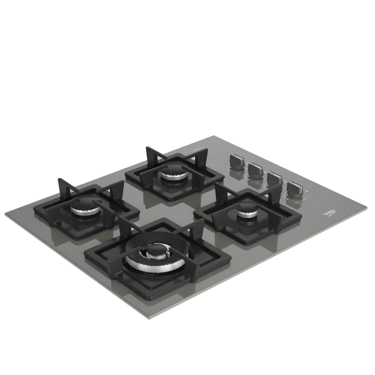 BEKO BOCD K 6510 DWYG Gazlı Cam Tablalı Ocak