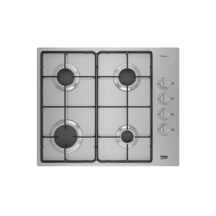 BEKO BOMD D 6110 EI Beyond Serisi Gazlı Inoks Metal Tablalı Ocaklar