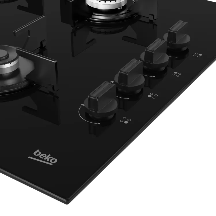 BEKO BOCD T 6011 ES Gazlı Cam Tablalı Ocak