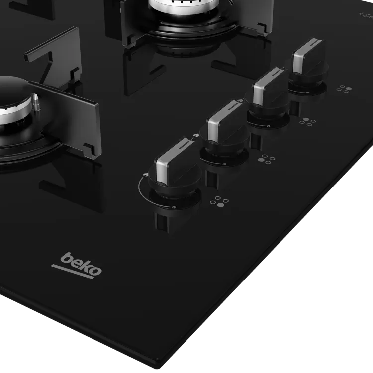 BEKO BOCD T 6510 ES Beyond Serisi Gazlı Cam Tablalı Ocak