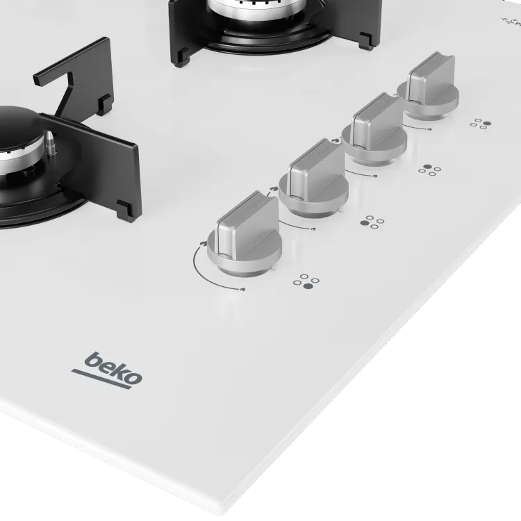 BEKO BOCD T 6510 EB Beyond Serisi Gazlı Cam Tablalı Ocak