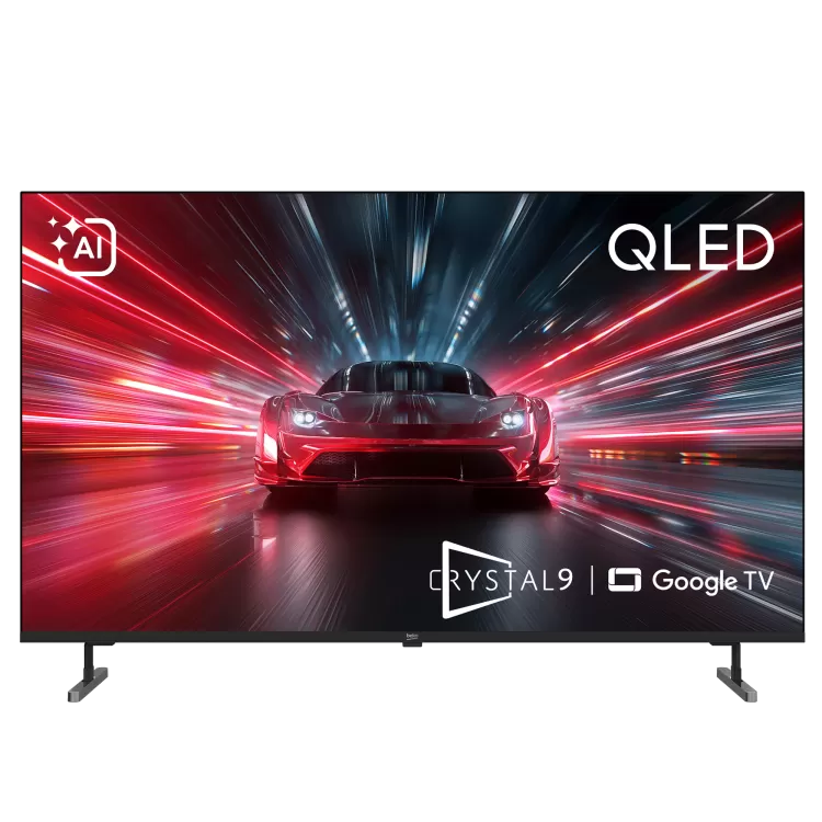 BEKO Crystal 8 QLED 55 4K UHD Google TV - B 855 C Smart TV