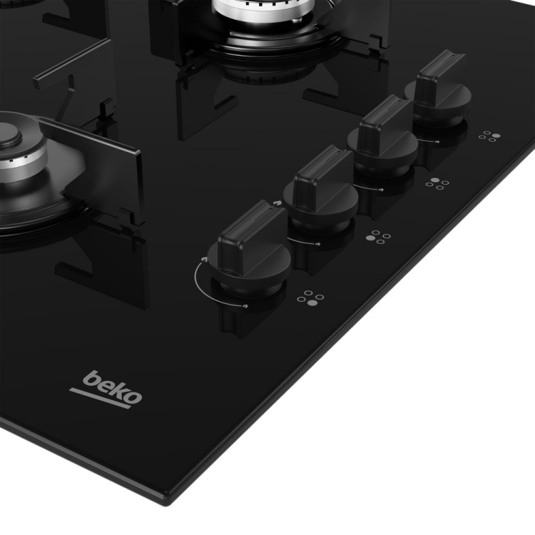 BEKO BOCD T 6011 ES Gazlı Cam Tablalı Ocak