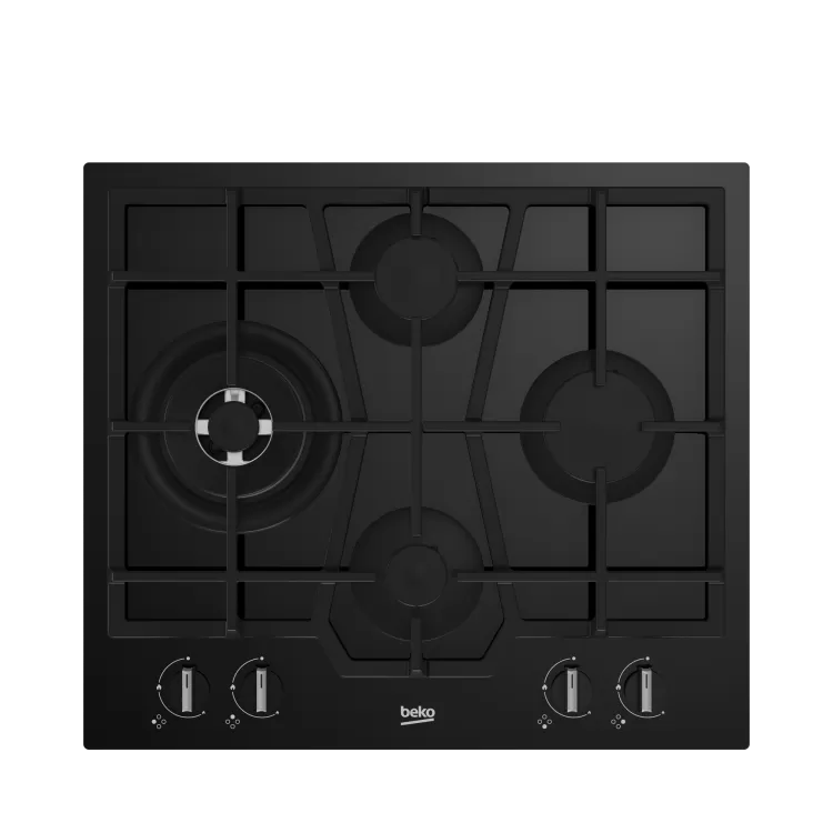 BEKO BOCD DE 6020 DWS Gazlı Cam Tablalı Ocak