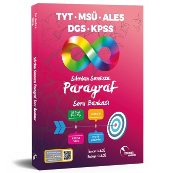 TYT / MSÜ / KPSS / DGS / ALES Sıfırdan Sonsuza Paragraf Soru Bankası (Video Çözümlü)