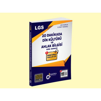 LGS 20 DAKİKADA DİN KÜLT.VE AHLAK BİL.SORU BANKASI