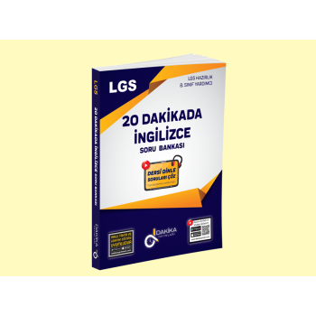 LGS 20 DAKİKADA İNGİLİZCE SORU BANKASI