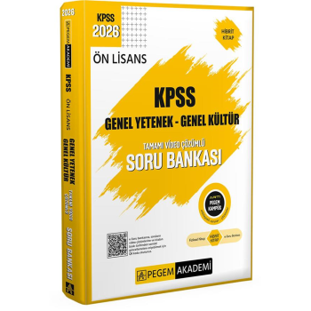 Kpss Ön Lisans Gy Gk Soru Bankası Tek Kitap