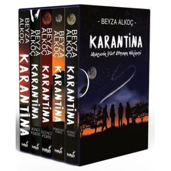 Karantina Serisi Seti-5 Kitap Takım- Karton Kapak Kutulu