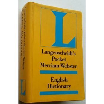 Langenscheidts Pocket Dictionary Merriam-Webster English