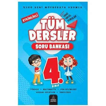 4 Element Yayınları 4. Sınıf Tüm Dersler Soru Bankası