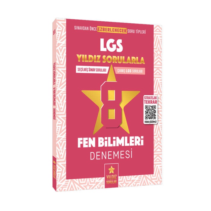 Yıldız Sorular Yayınları 8. Sınıf Lgs Fen Bilimleri Video Çözümlü 8 Deneme