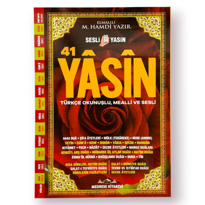 RAHLE BOY KARTON KAPAK YASİN KİTABI 192 SAYFA