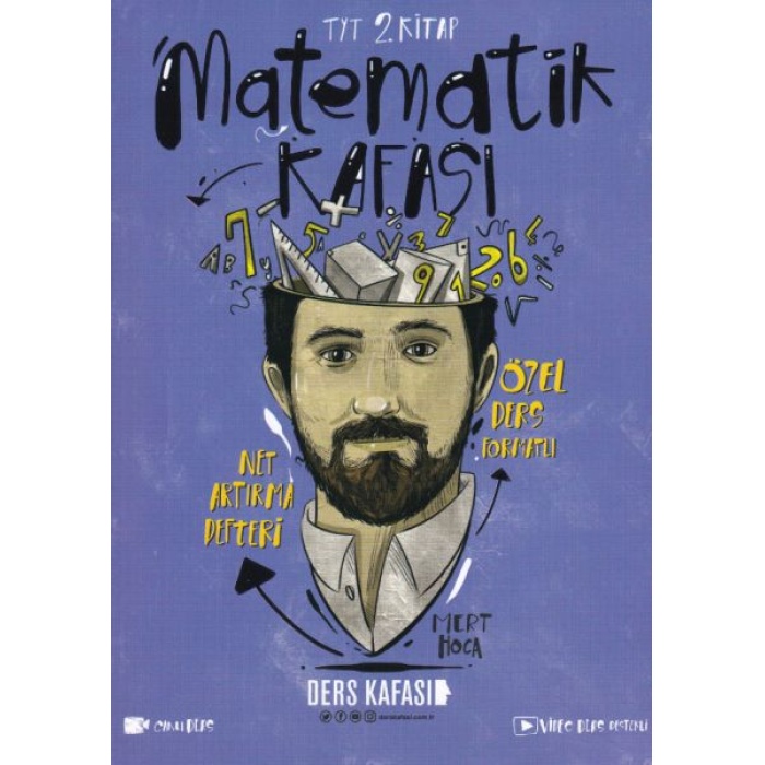 YKS TYT Matematik 2. Kitap Net Arttırma Defteri Ders Kafası Yayınları