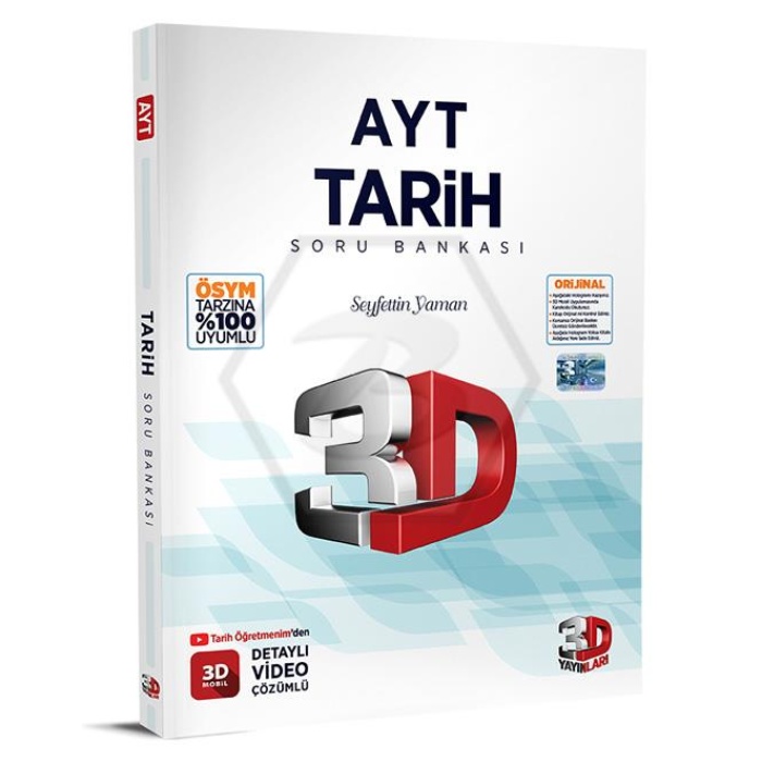 AYT Tarih Tamamı Video Çözümlü Soru Bankası