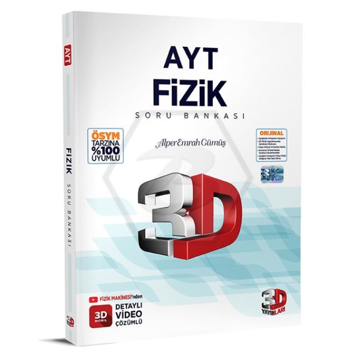 AYT Fizik Tamamı Video Çözümlü Soru Bankası