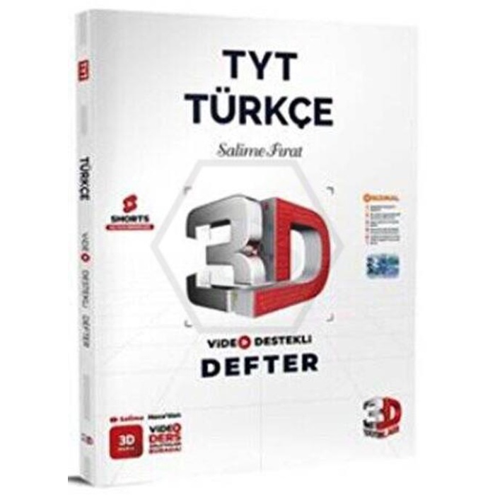 TYT Türkçe Video Destekli Defter