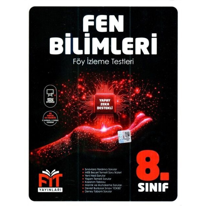 Fit Yayınları 8. Sınıf LGS Fen Bilimleri Föy İzleme Testleri