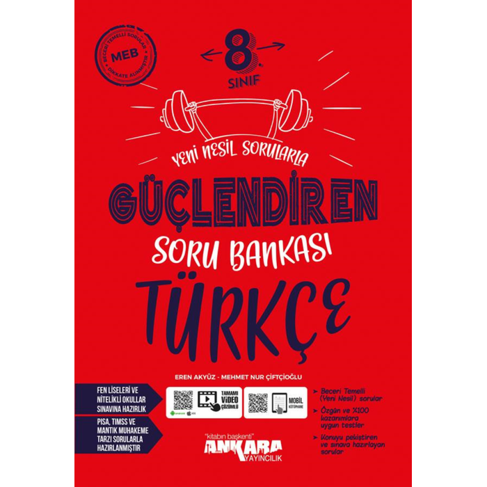 8. Sınıf Türkçe Soru Bankası Güçlendiren