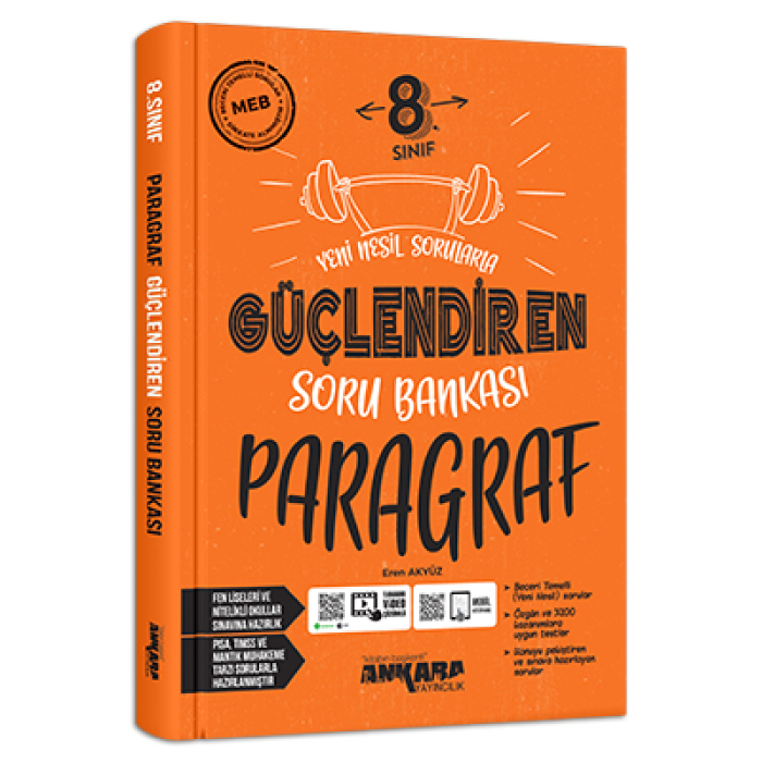 8. Sınıf Paragraf Soru Bankası Güçlendiren