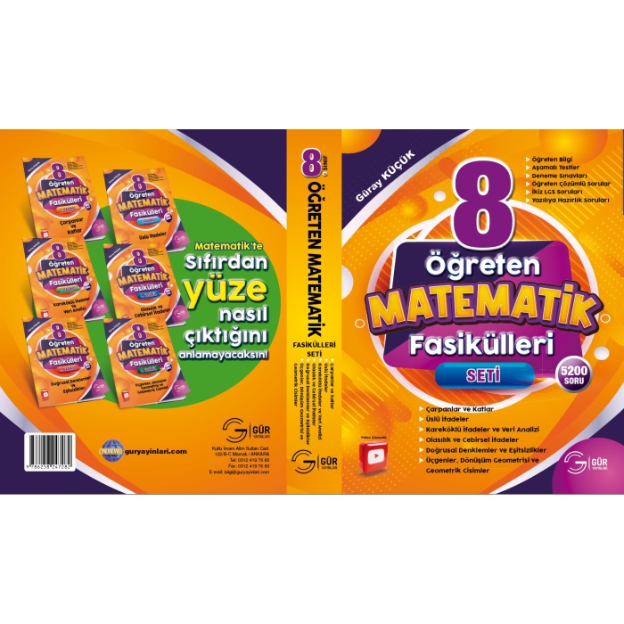 8.SINIF ÖĞRETEN MATEMATİK SETİ