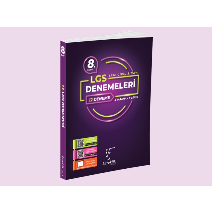 KAREKÖK 8.SINIF LGS 12 Lİ DENEME SETİ