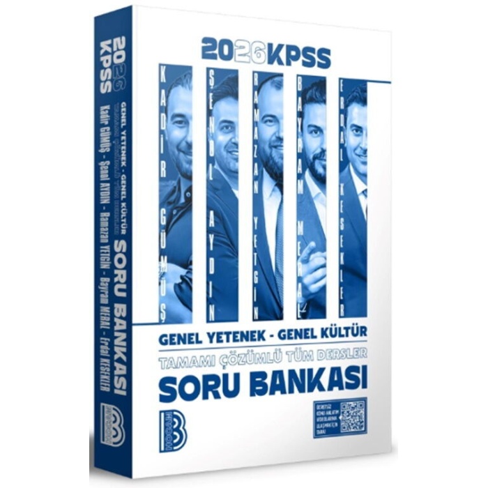 Benim Hocam Yayınları 2026 KPSS Tüm Dersler Tamamı Çözümlü Soru Bankası