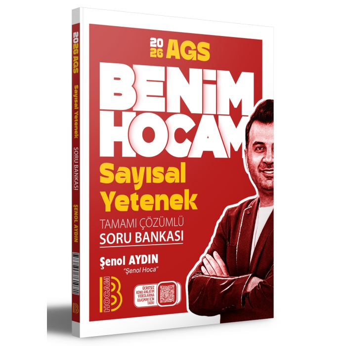 2026 AGS Sayısal Yetenek Tamamı Çözümlü Soru Bankası Benim Hocam Yayınları