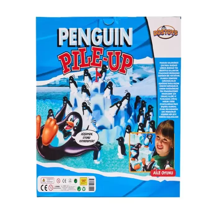 Dostoys Penguin Pile Up Kutu Oyunu