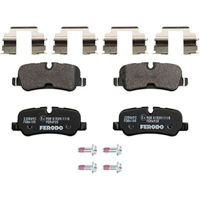 FREN BALATASI ARKA DISCOVERY 3 05-09  DISCOVERY 4 2.7-3.0-5.0 10-16  RANGE ROVER SPORT 05-13 3.0-5.0 RANGE ROVER 02-12
