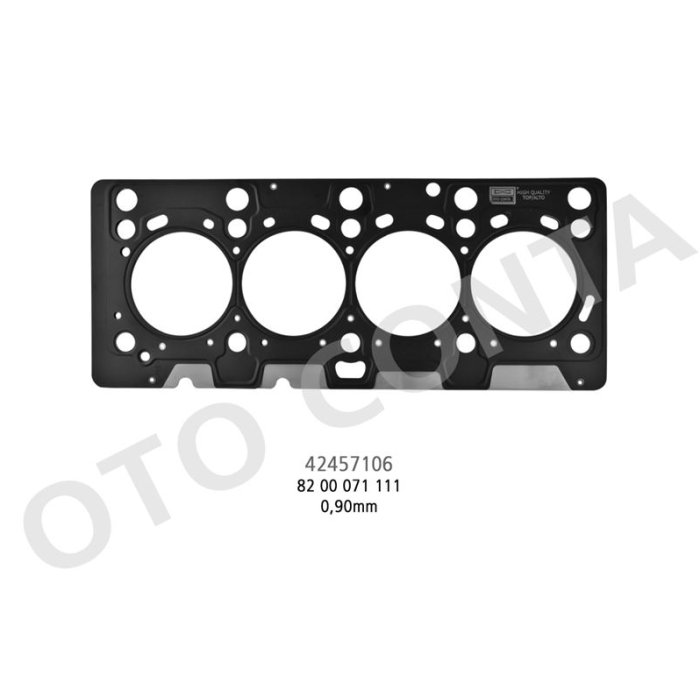 SILINDIR KAPAK CONTASI 0,82mm KANGOO MEGANE CLIO LOGAN SANDERO DUSTER 1,5DCI (K9K)