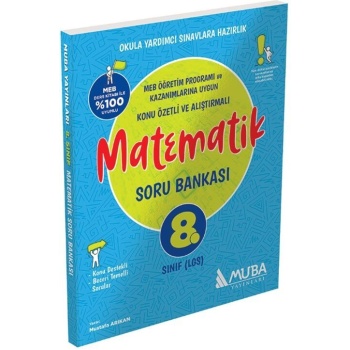 Muba Yayınları 8. Sınıf Matematik Soru Bankası