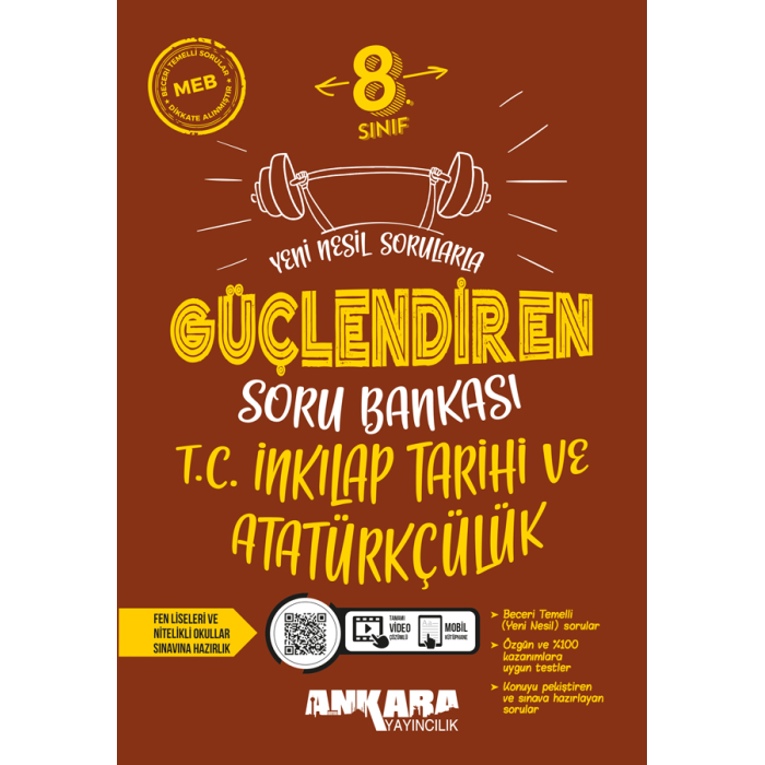 8. Sınıf İnkılap Tarihi ve Atatürkçülük Güçlendiren Soru Bankası