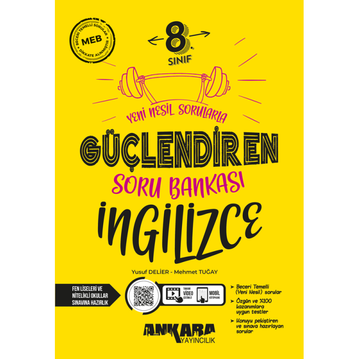 8. Sınıf İngilizce Güçlendiren Soru Bankası