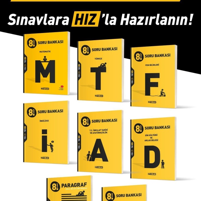 Hız Yayınları 8. Sınıf Lgs 8 Li Süper Set