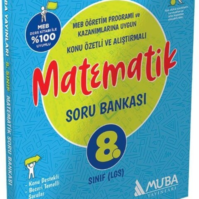 Muba Yayınları 8. Sınıf Matematik Soru Bankası