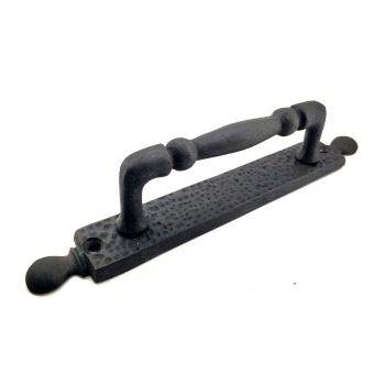 Antika Tarz Dekoratif Pirinç Misket Çekme Kapı Kolu - 223x33 Mm, Oksit