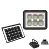 150w Güneş Enerjili Solar Kamp Feneri - Projektör Ws-5570