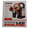 Wıson Ws-4343 Çok Fonksiyonlu Solar Şarjlı Powerbanklı Kamp Lambası