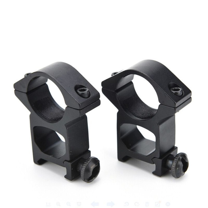 Dürbünü Lazeri Montaj Kelepçesi Çelik Alaşım 22mm