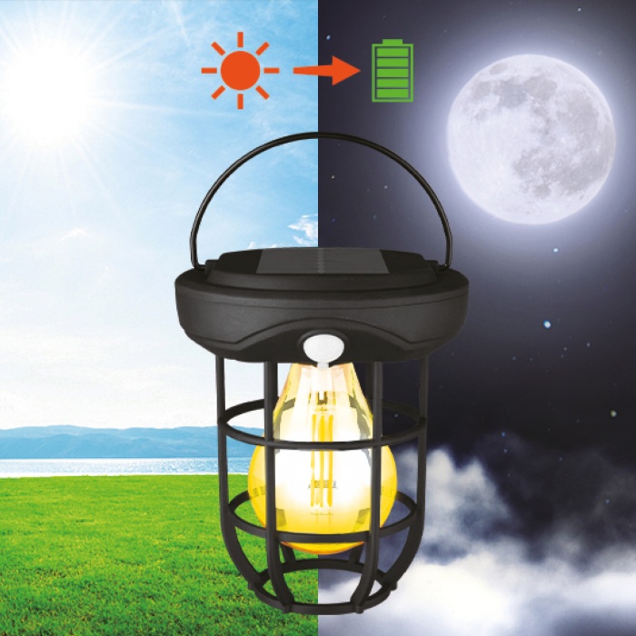 Şarjlı Solar Kamp Lambası Pt-2066