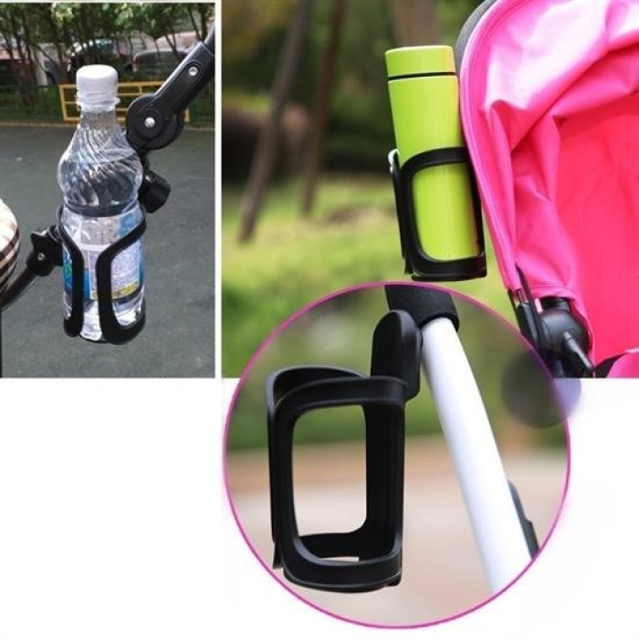 Buffer® Bebek Arabası Bisiklet Uyumlu Ayarlanabilir Şişe Biberon Ve Suluk Tutucu