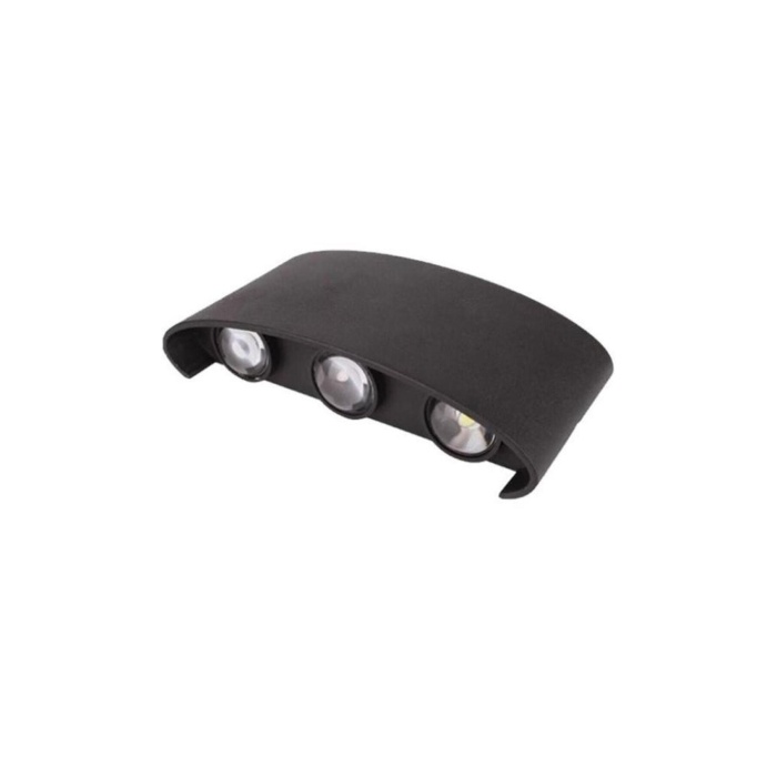 Dekoratif Çift Yönlü Bahçe Aplik Duvar Aydınlatma Led Aplik Ip64 Dış Mekan 6 Watt 220 Volt