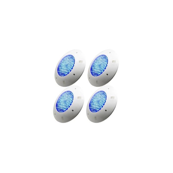 4 Adet 30 Watt Smd Led Mavi Sıva Üstü Havuz Lambası 12 Volt