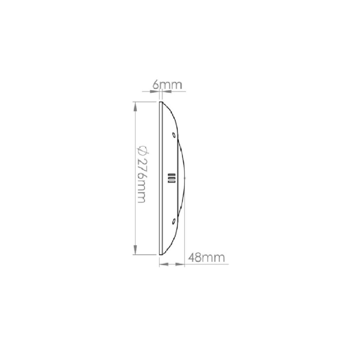 30 Watt 12 Volt Ledli Beyaz Sıva Üstü Havuz Lambası 30w 12v