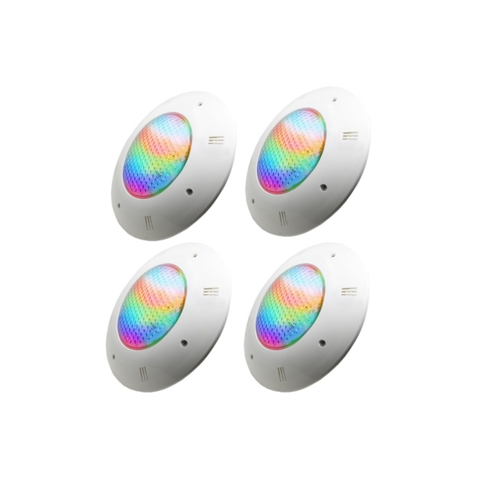 4 Adet 32 Watt Led Rgb 4 Kablolu Sıva Üstü Havuz Lambası Tenda